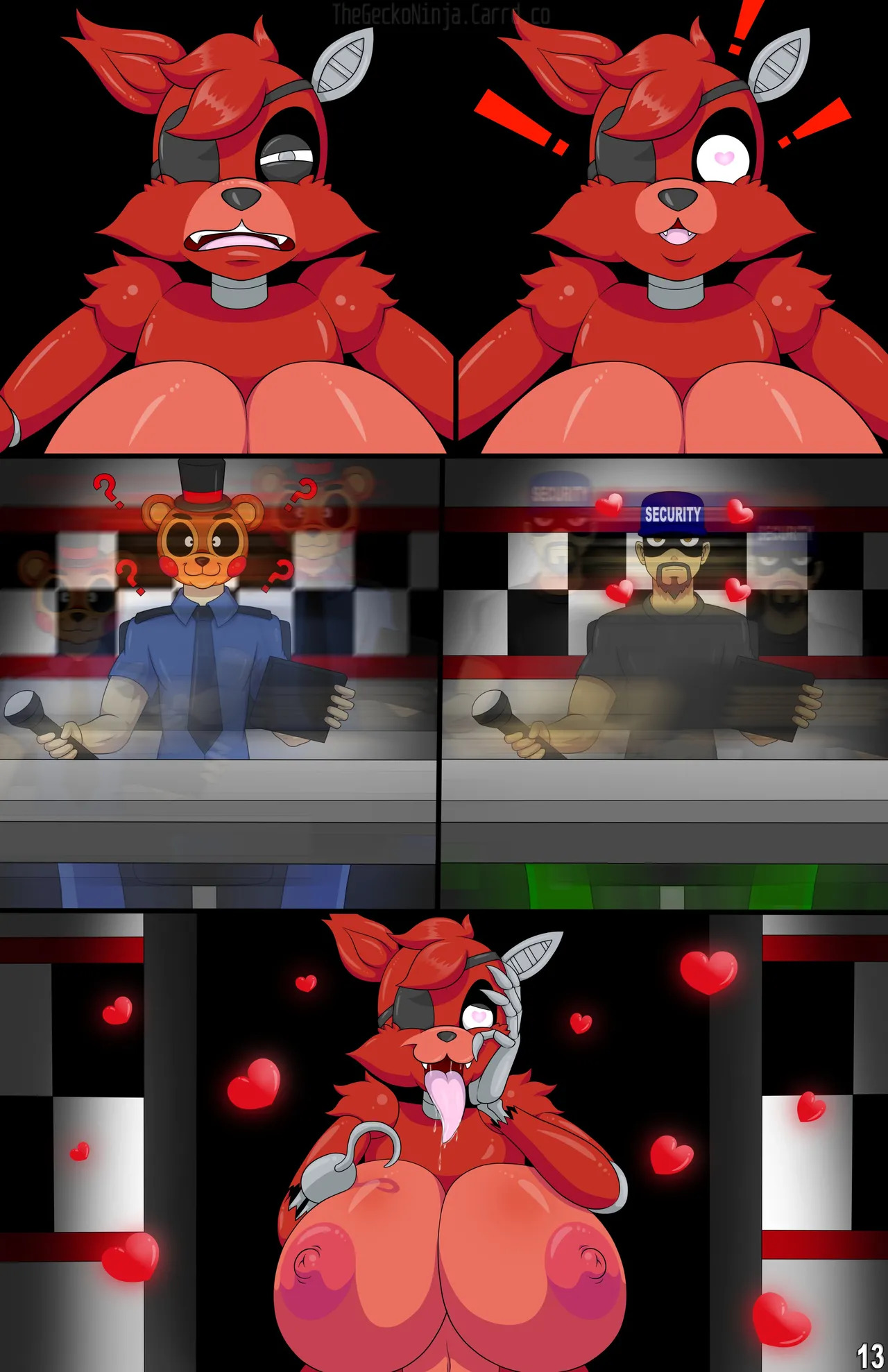 [TheGeckoNinja] Five Fucks at Freddy's 2 (Ongoing) - Page 14