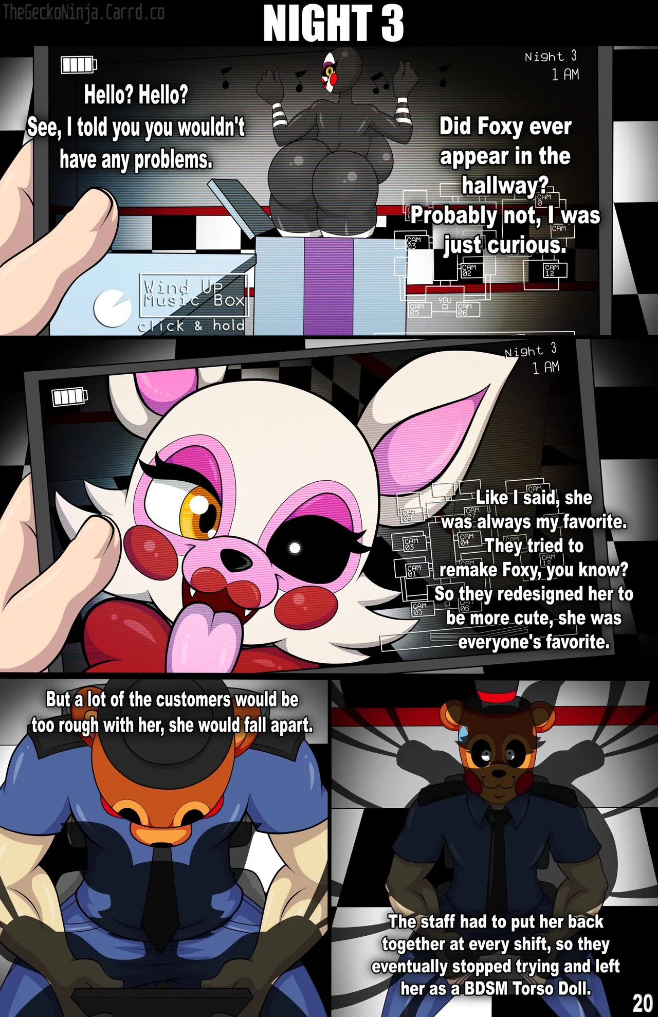 [TheGeckoNinja] Five Fucks at Freddy's 2 (Ongoing) - Page 21