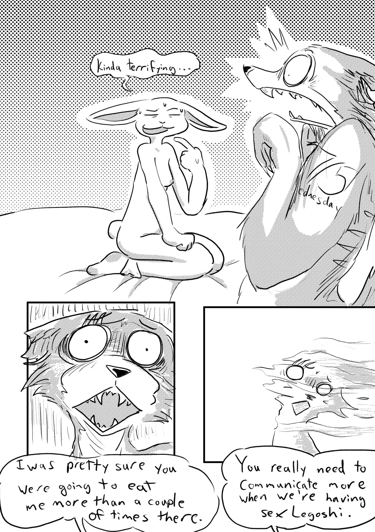 [dragonweirdo] Hotel Rose (Beastars) - Page 123