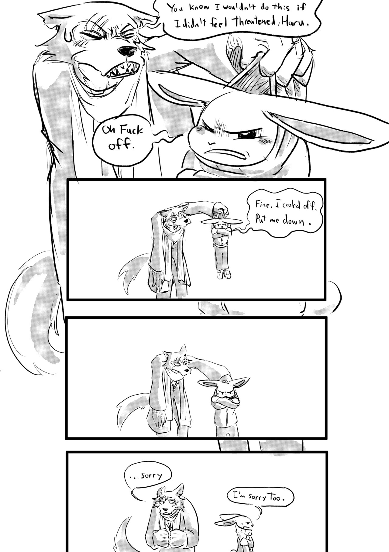 [dragonweirdo] Hotel Rose (Beastars) - Page 13