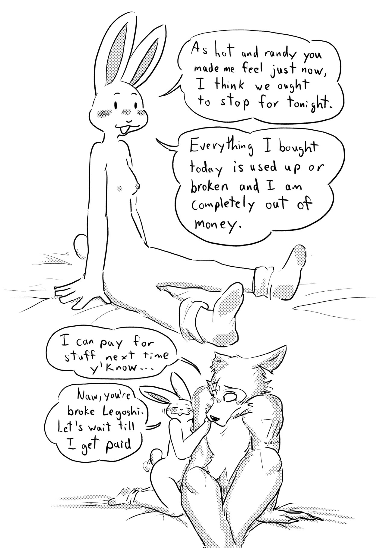 [dragonweirdo] Hotel Rose (Beastars) - Page 133