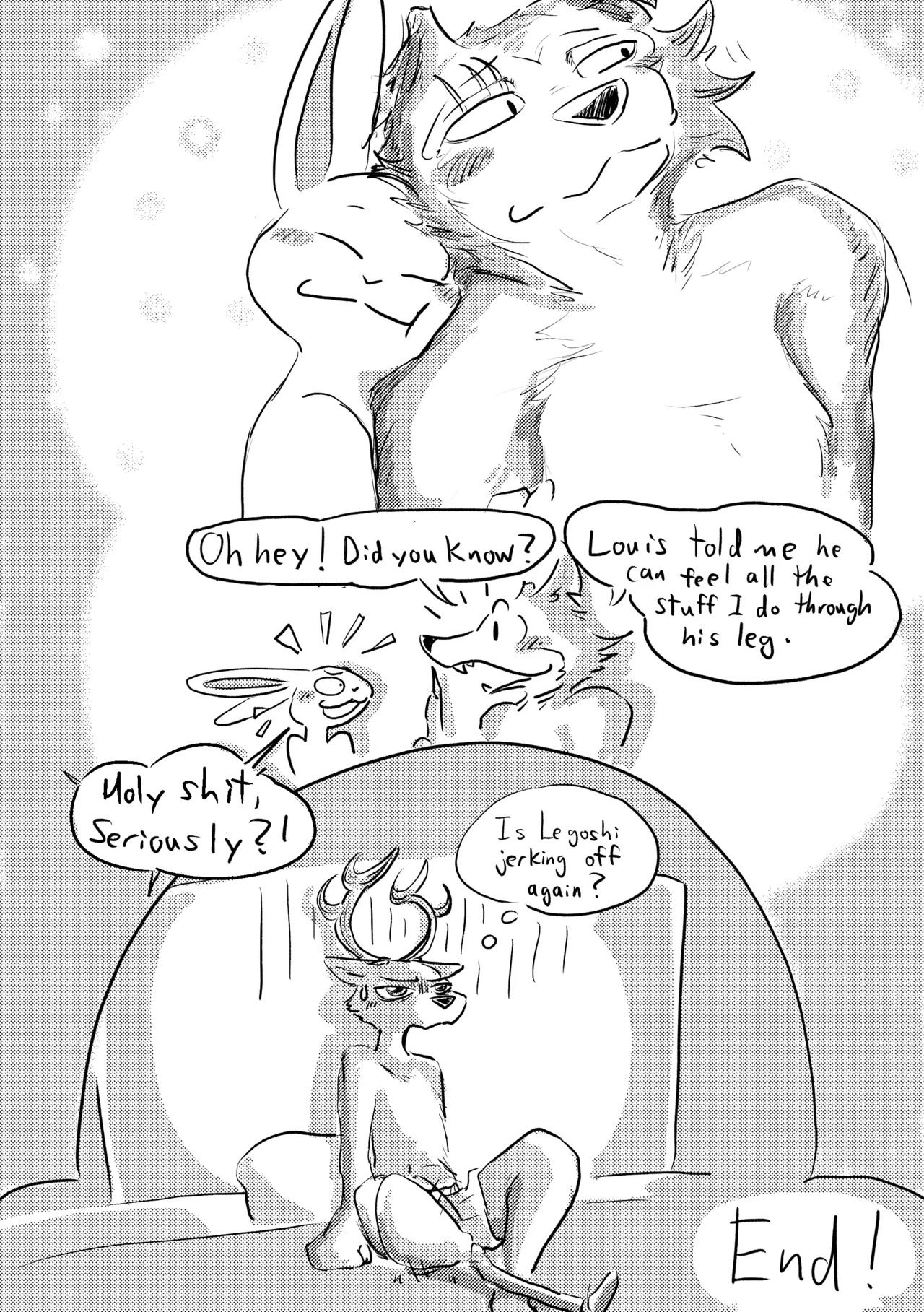 [dragonweirdo] Hotel Rose (Beastars) - Page 134