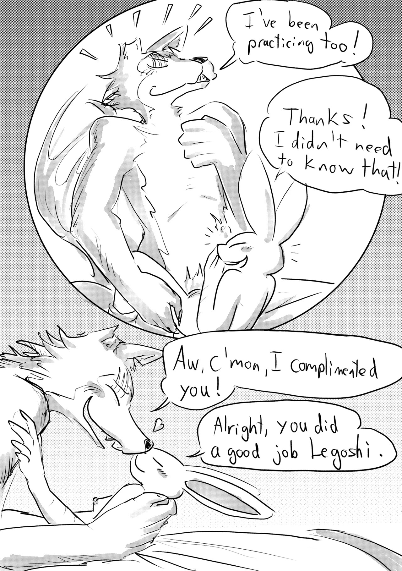 [dragonweirdo] Hotel Rose (Beastars) - Page 57