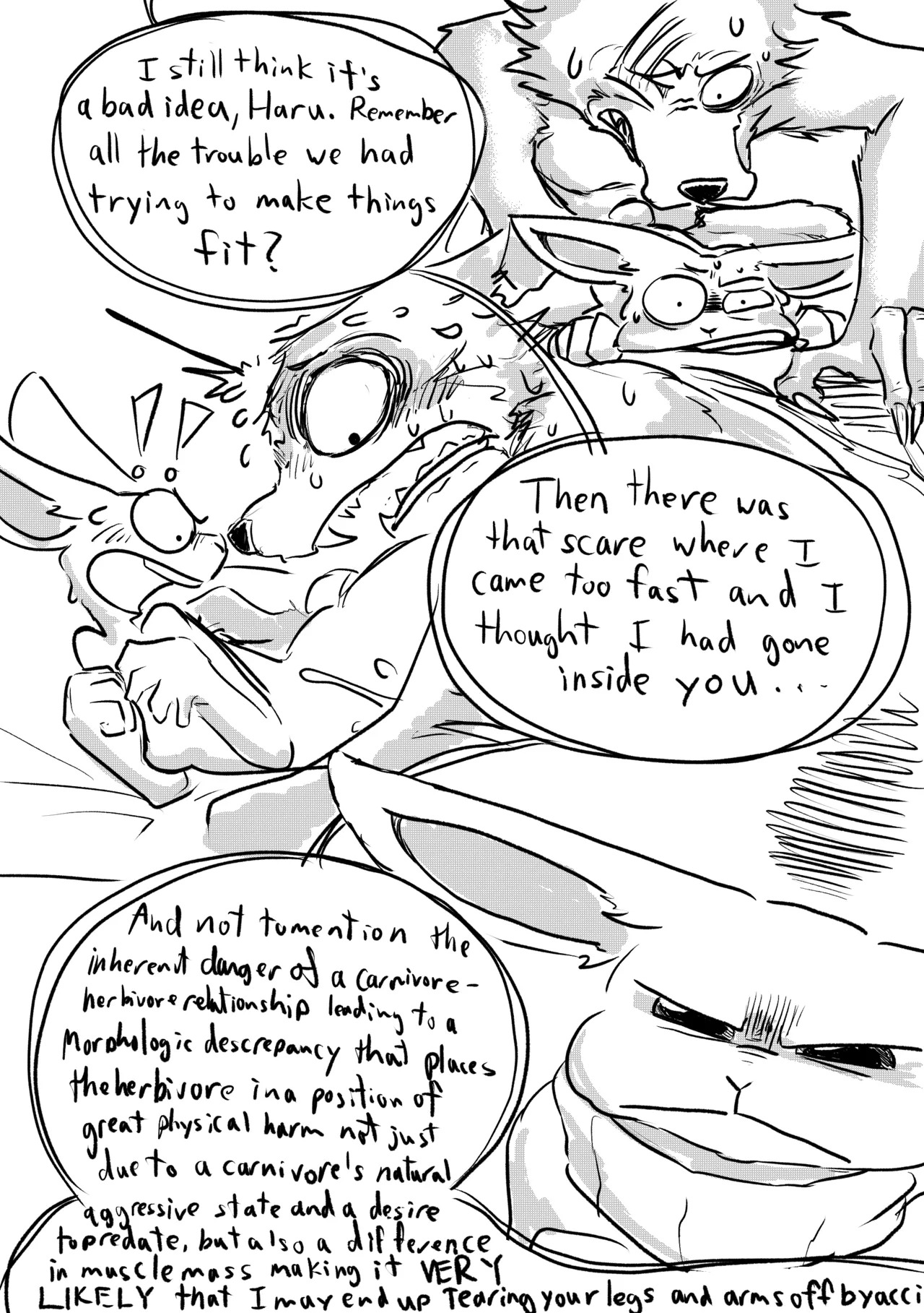 [dragonweirdo] Hotel Rose (Beastars) - Page 9