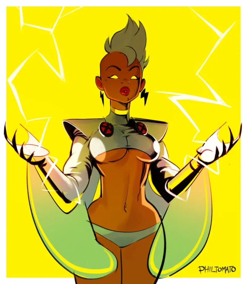 Storm, anime and cartoon designs (X-Men). - Page 9