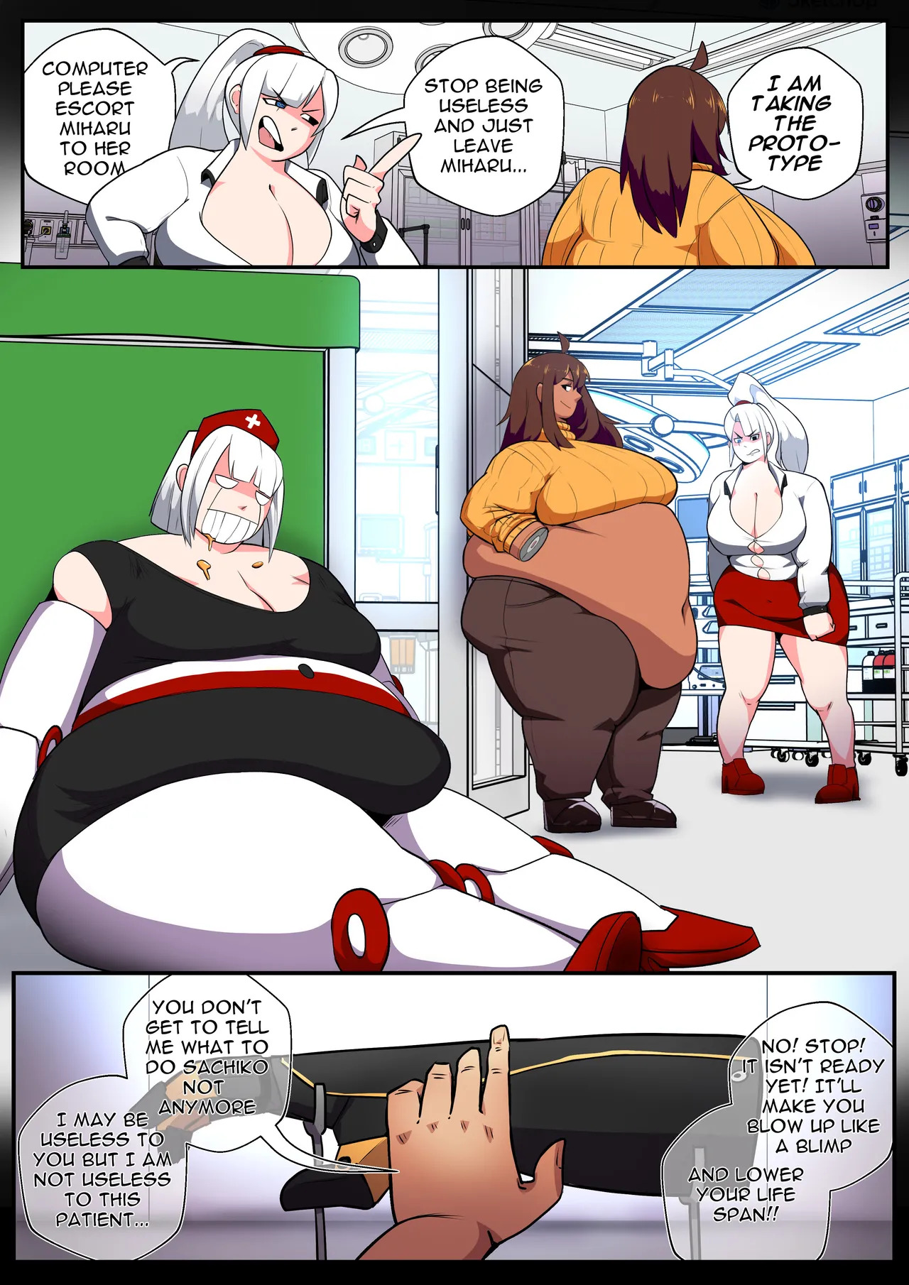 [DrBlackJack & DebuIsCool] Plus Size - Illustrated Case Universe [Ongoing] - Page 254