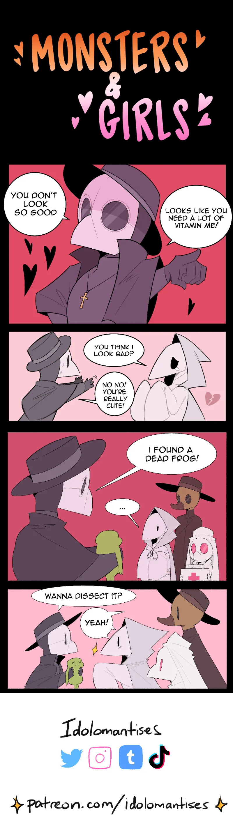 [Idolomantises (Mothmilfs)] Plague Doctors' Edition (Monsters and Girls/The Lover's Inferno) - Page 101