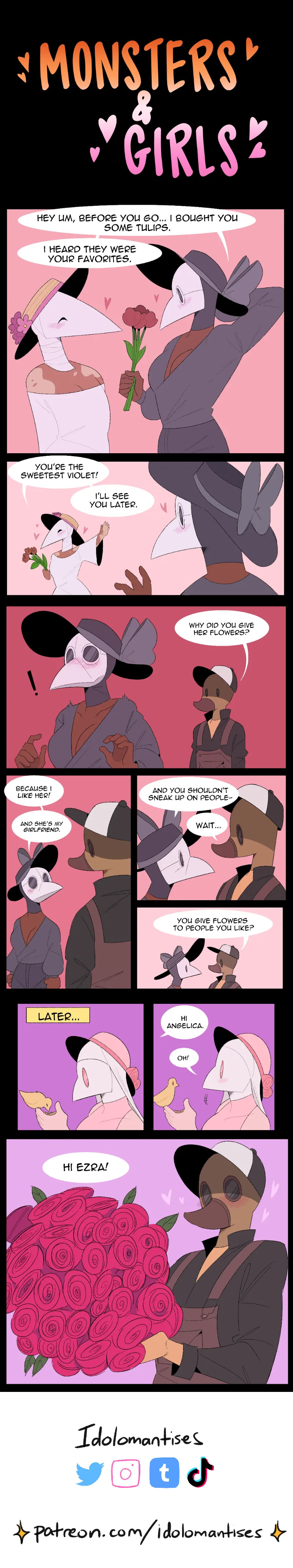 [Idolomantises (Mothmilfs)] Plague Doctors' Edition (Monsters and Girls/The Lover's Inferno) - Page 104