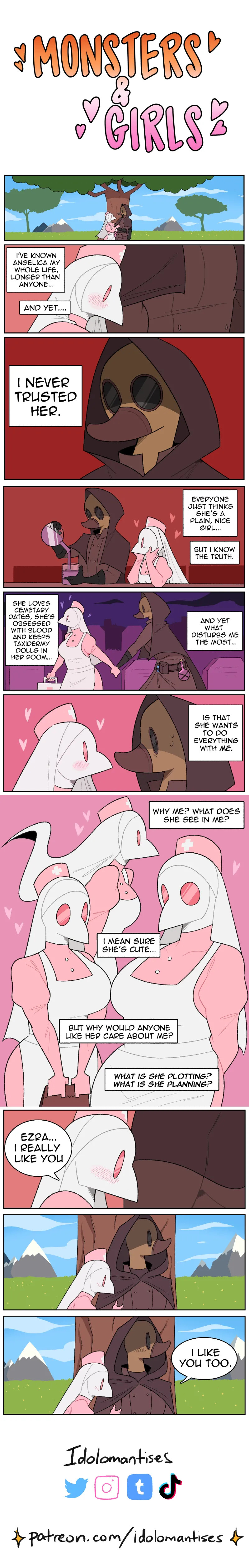 [Idolomantises (Mothmilfs)] Plague Doctors' Edition (Monsters and Girls/The Lover's Inferno) - Page 105