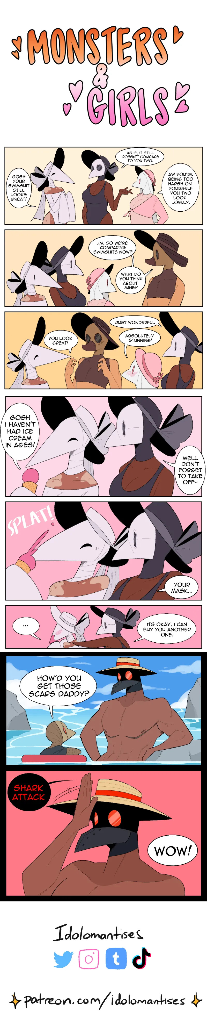 [Idolomantises (Mothmilfs)] Plague Doctors' Edition (Monsters and Girls/The Lover's Inferno) - Page 107