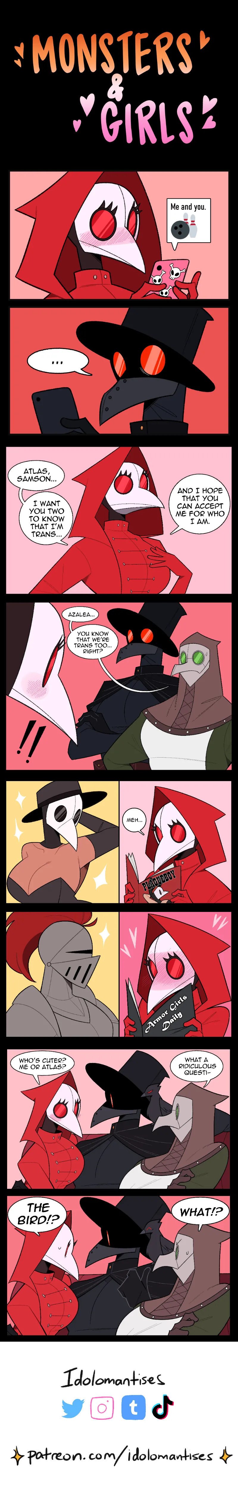 [Idolomantises (Mothmilfs)] Plague Doctors' Edition (Monsters and Girls/The Lover's Inferno) - Page 108