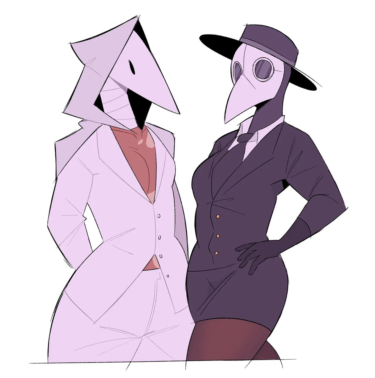 [Idolomantises (Mothmilfs)] Plague Doctors' Edition (Monsters and Girls/The Lover's Inferno) - Page 11