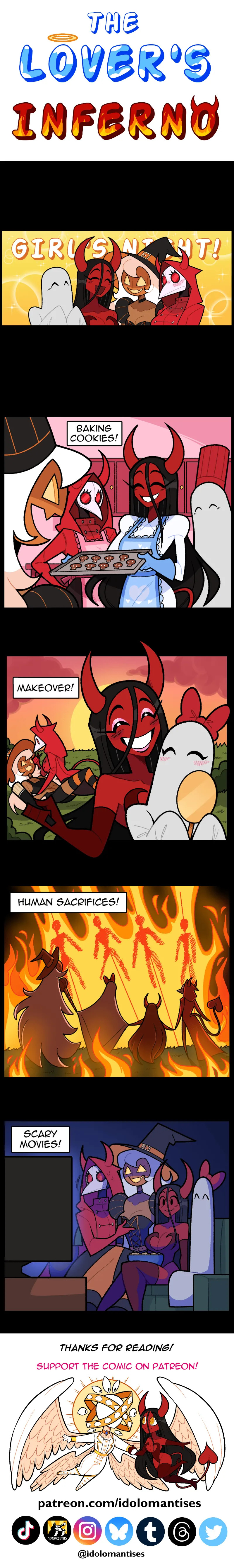 [Idolomantises (Mothmilfs)] Plague Doctors' Edition (Monsters and Girls/The Lover's Inferno) - Page 121