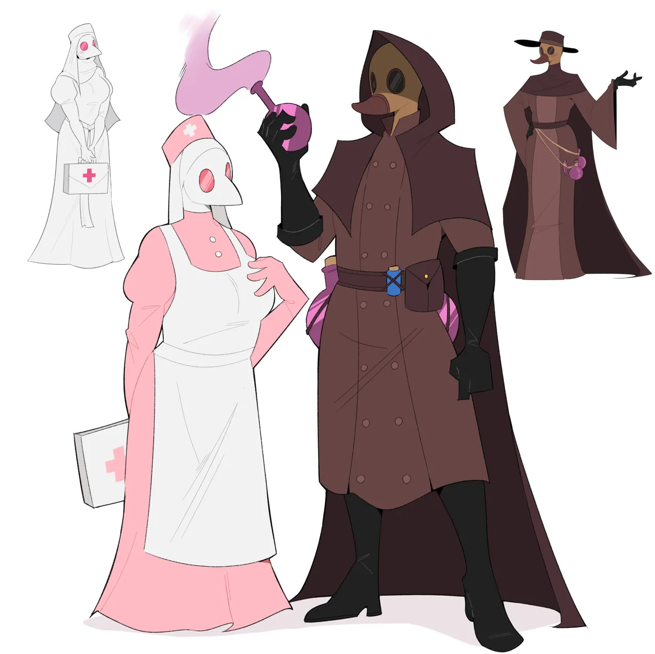 [Idolomantises (Mothmilfs)] Plague Doctors' Edition (Monsters and Girls/The Lover's Inferno) - Page 168
