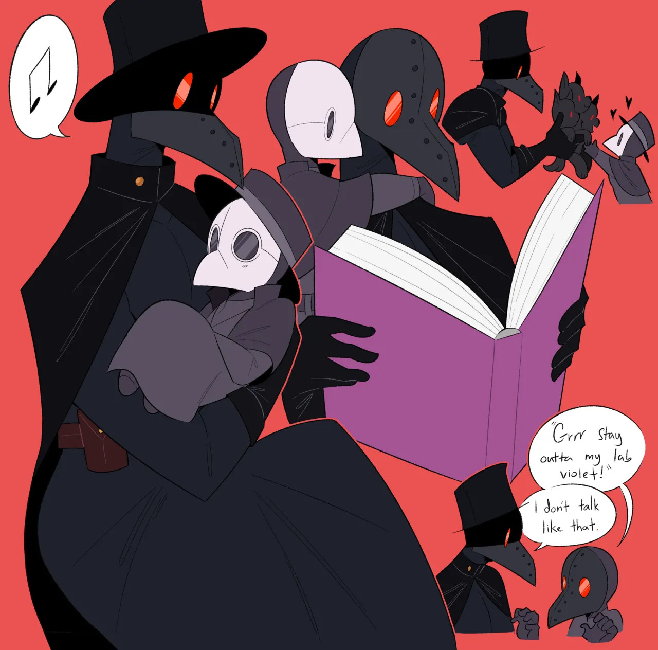 [Idolomantises (Mothmilfs)] Plague Doctors' Edition (Monsters and Girls/The Lover's Inferno) - Page 174
