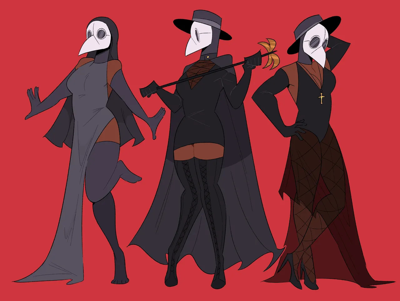 [Idolomantises (Mothmilfs)] Plague Doctors' Edition (Monsters and Girls/The Lover's Inferno) - Page 221