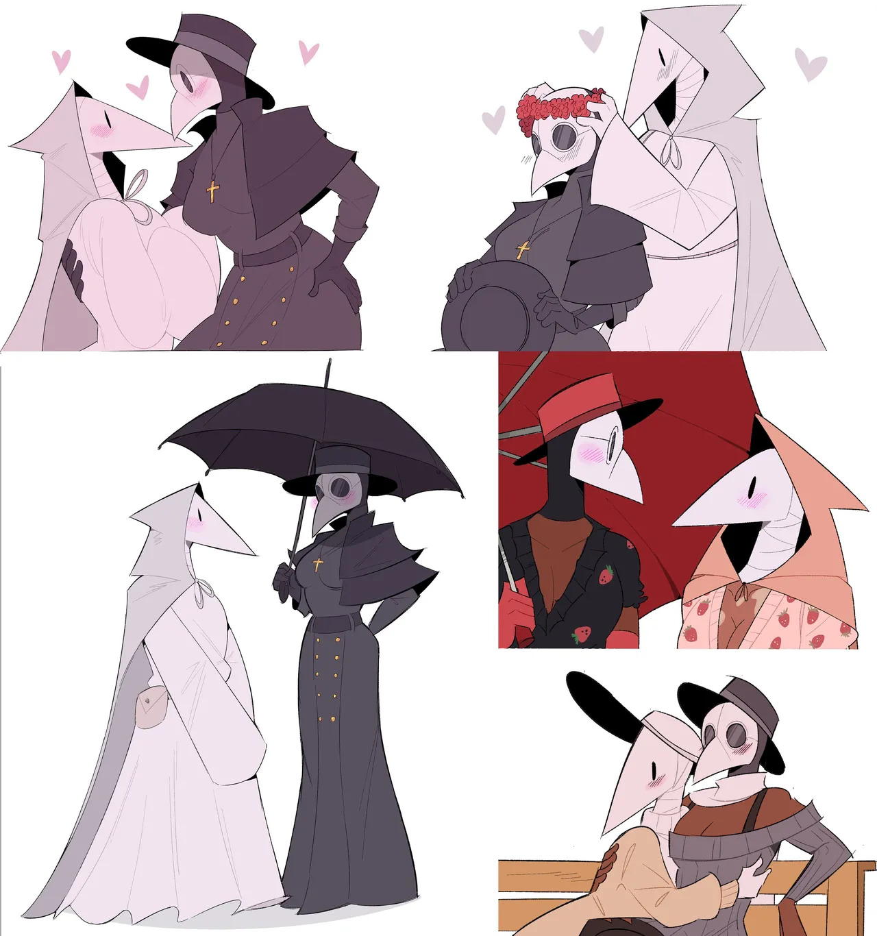 [Idolomantises (Mothmilfs)] Plague Doctors' Edition (Monsters and Girls/The Lover's Inferno) - Page 239