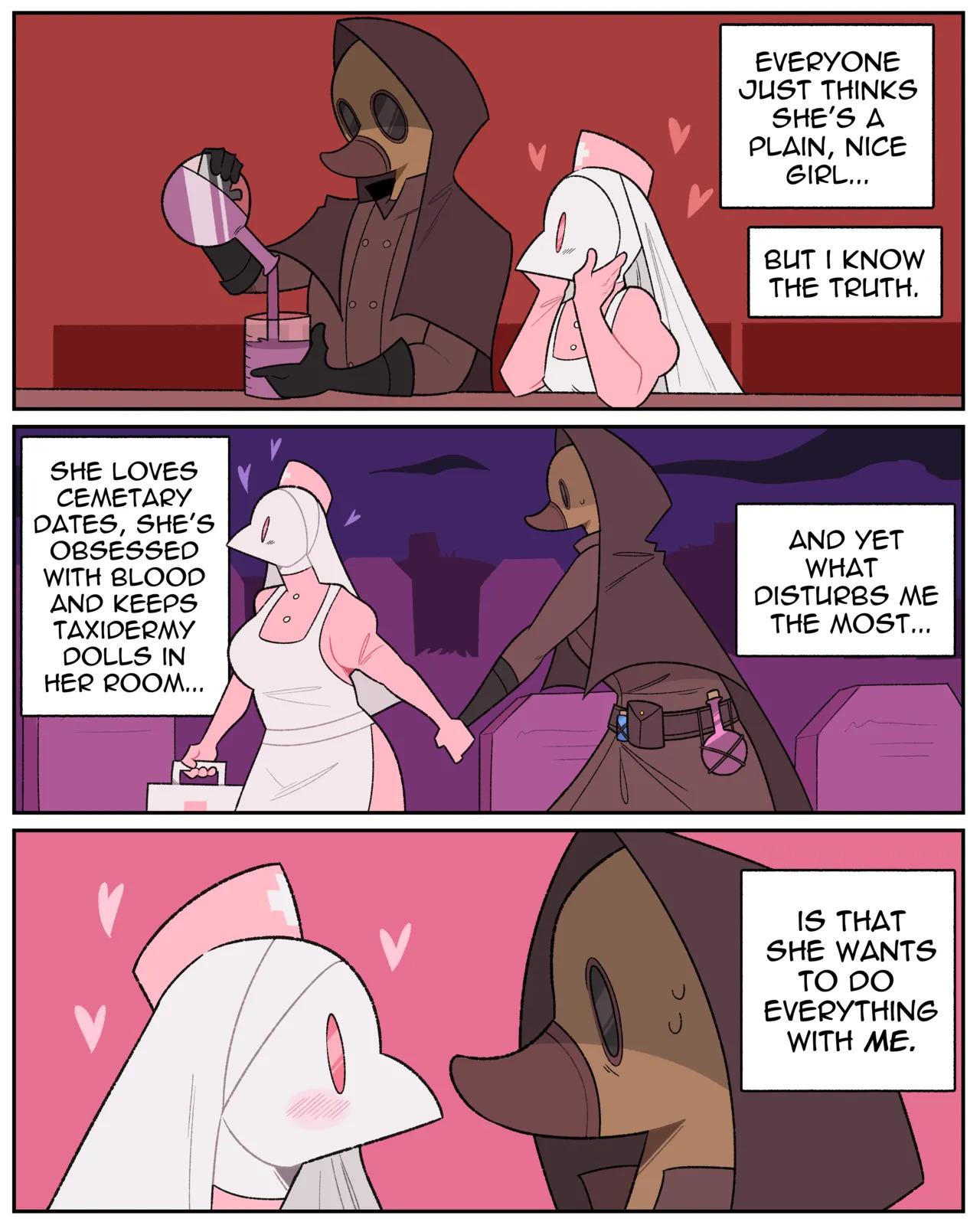 [Idolomantises (Mothmilfs)] Plague Doctors' Edition (Monsters and Girls/The Lover's Inferno) - Page 30