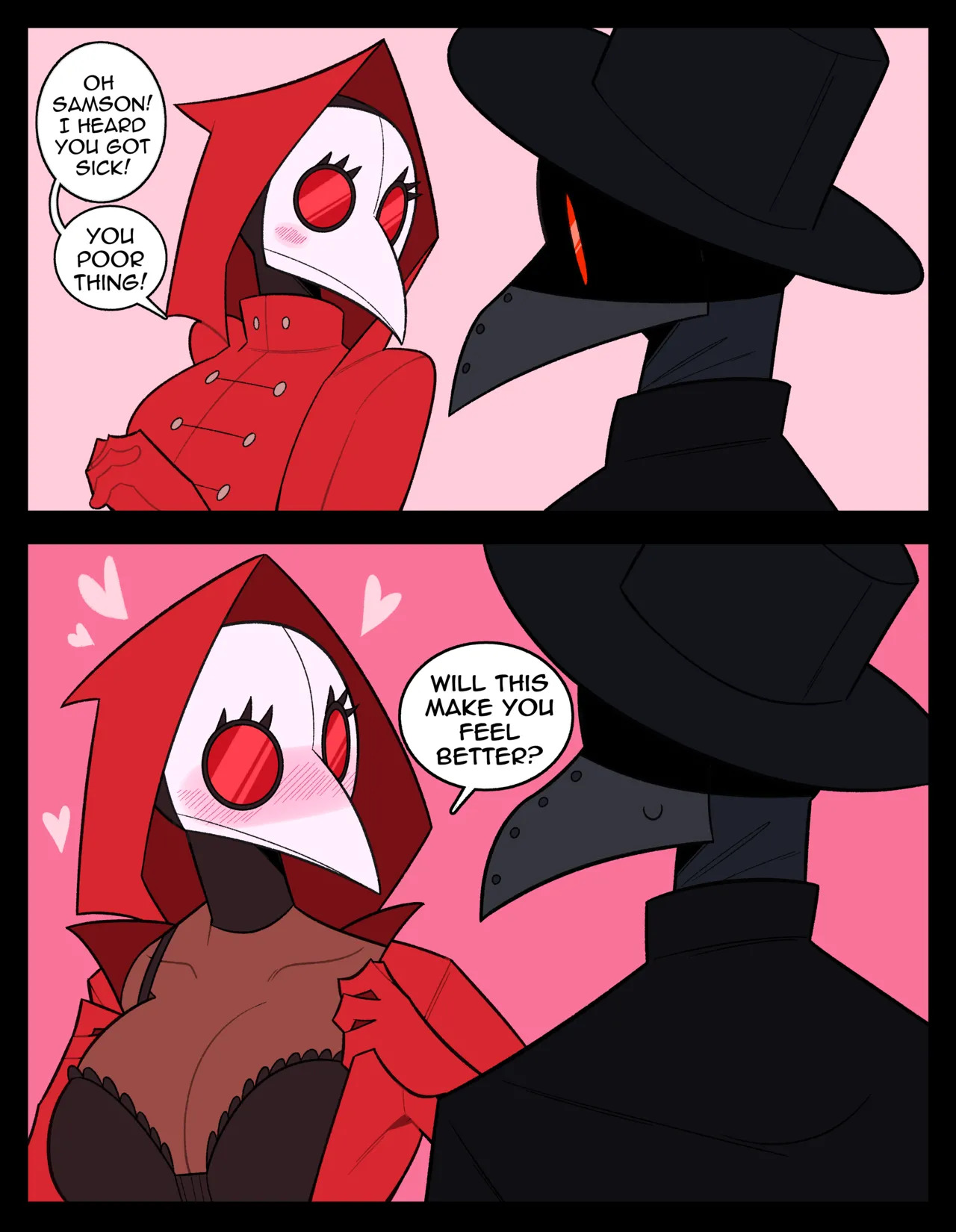 [Idolomantises (Mothmilfs)] Plague Doctors' Edition (Monsters and Girls/The Lover's Inferno) - Page 36