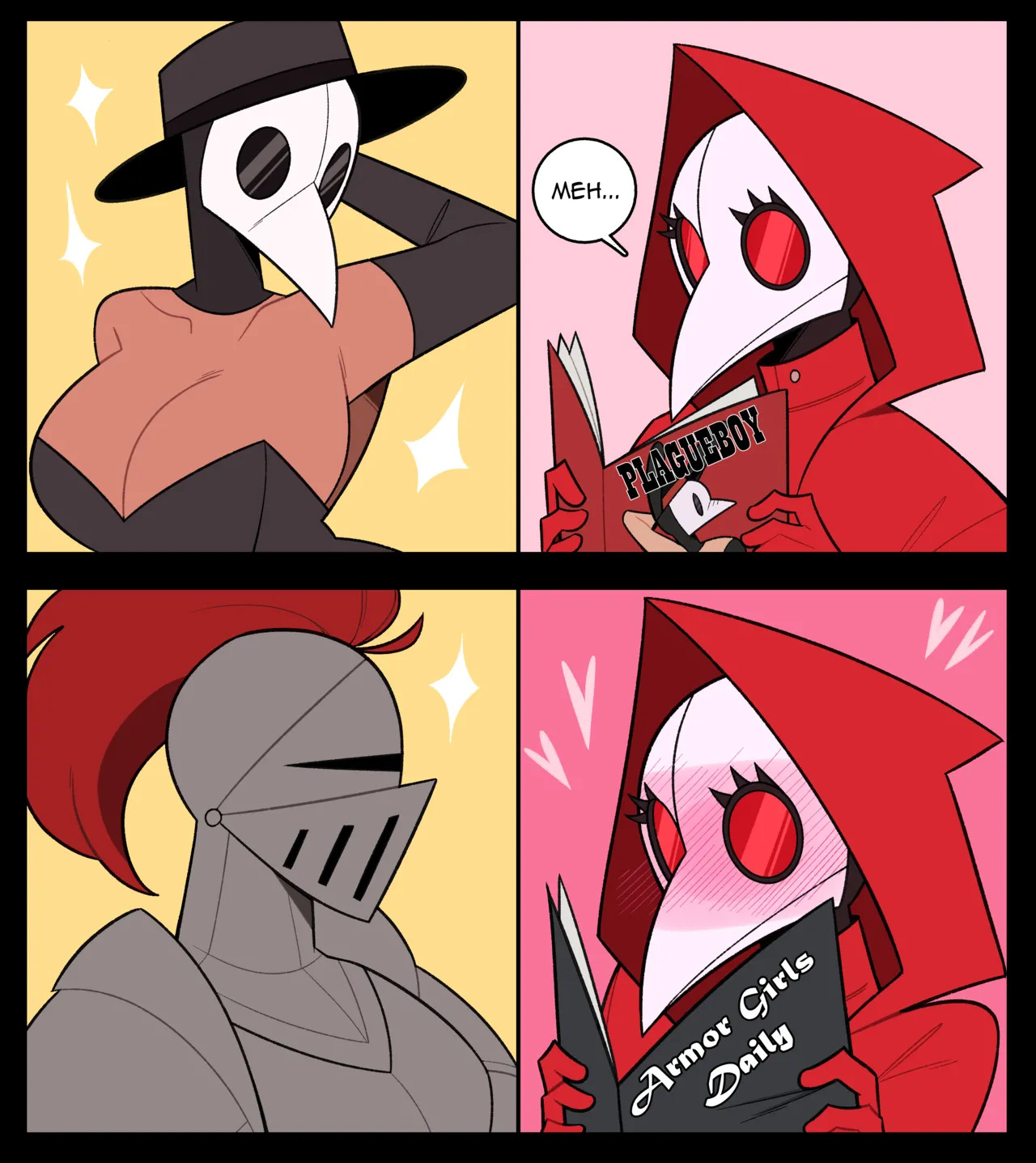 [Idolomantises (Mothmilfs)] Plague Doctors' Edition (Monsters and Girls/The Lover's Inferno) - Page 39