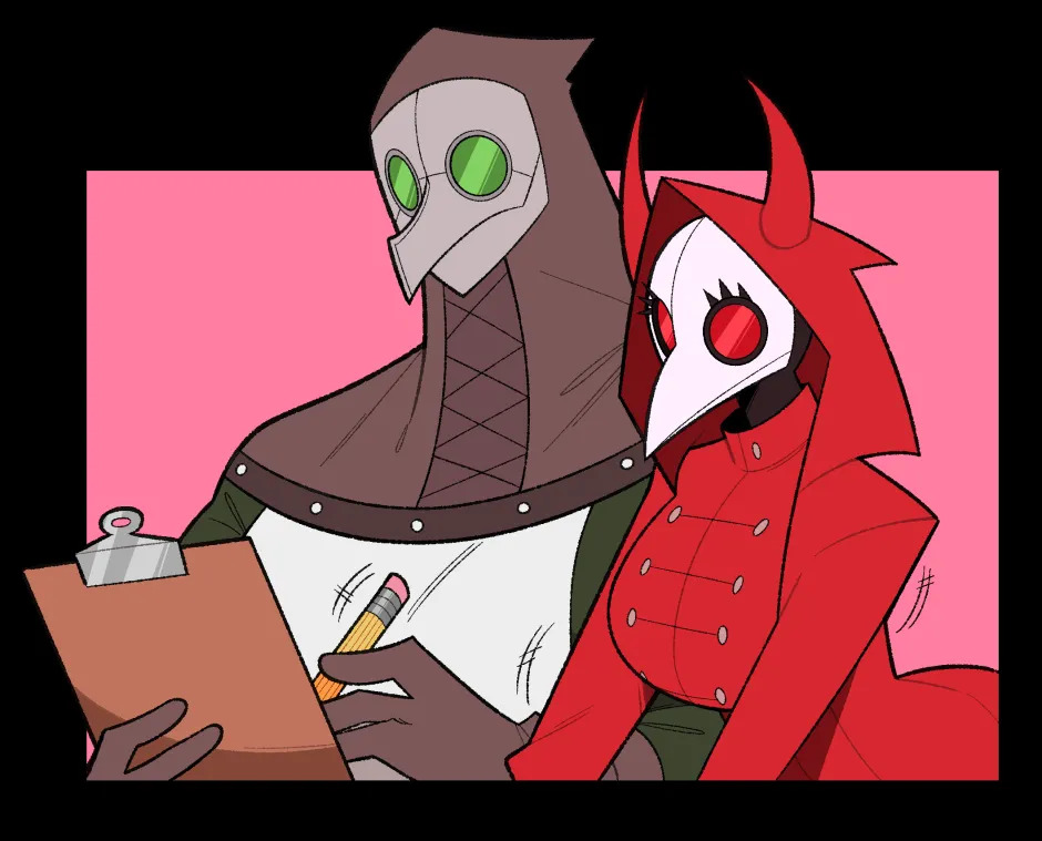 [Idolomantises (Mothmilfs)] Plague Doctors' Edition (Monsters and Girls/The Lover's Inferno) - Page 48