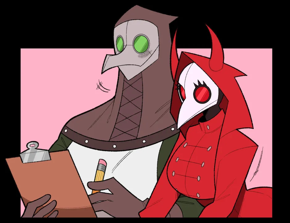 [Idolomantises (Mothmilfs)] Plague Doctors' Edition (Monsters and Girls/The Lover's Inferno) - Page 49