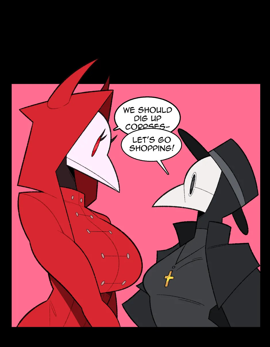 [Idolomantises (Mothmilfs)] Plague Doctors' Edition (Monsters and Girls/The Lover's Inferno) - Page 56