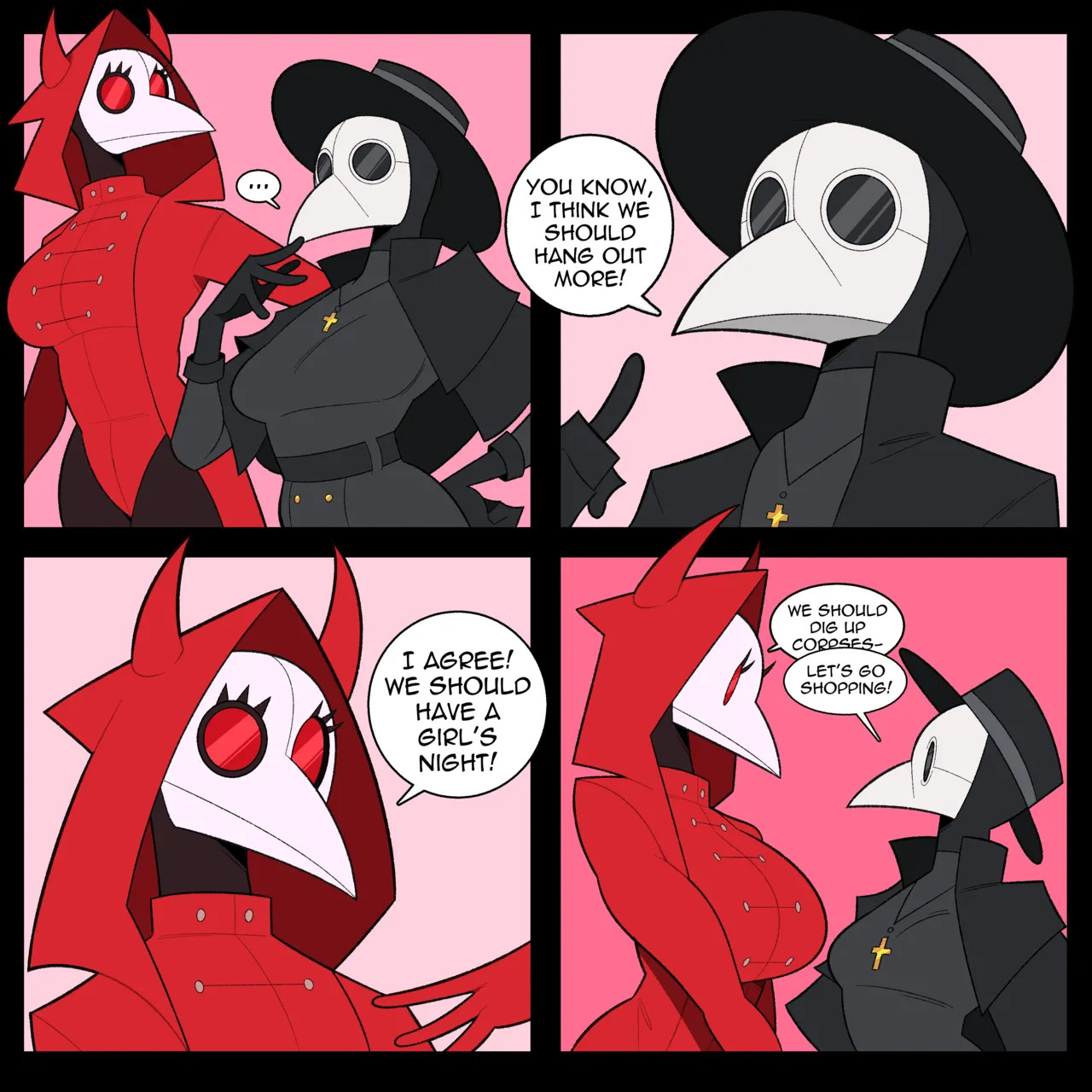 [Idolomantises (Mothmilfs)] Plague Doctors' Edition (Monsters and Girls/The Lover's Inferno) - Page 57