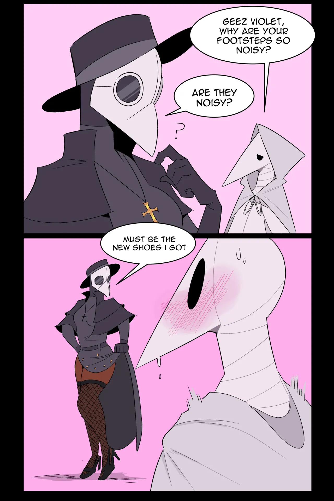 [Idolomantises (Mothmilfs)] Plague Doctors' Edition (Monsters and Girls/The Lover's Inferno) - Page 9