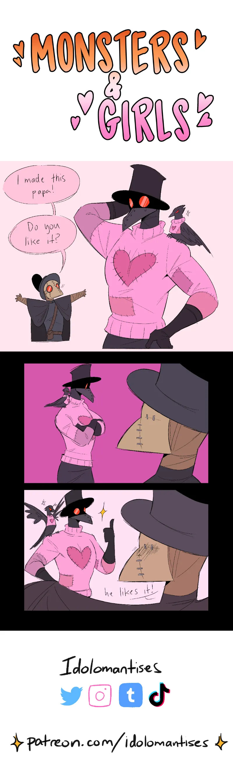 [Idolomantises (Mothmilfs)] Plague Doctors' Edition (Monsters and Girls/The Lover's Inferno) - Page 99