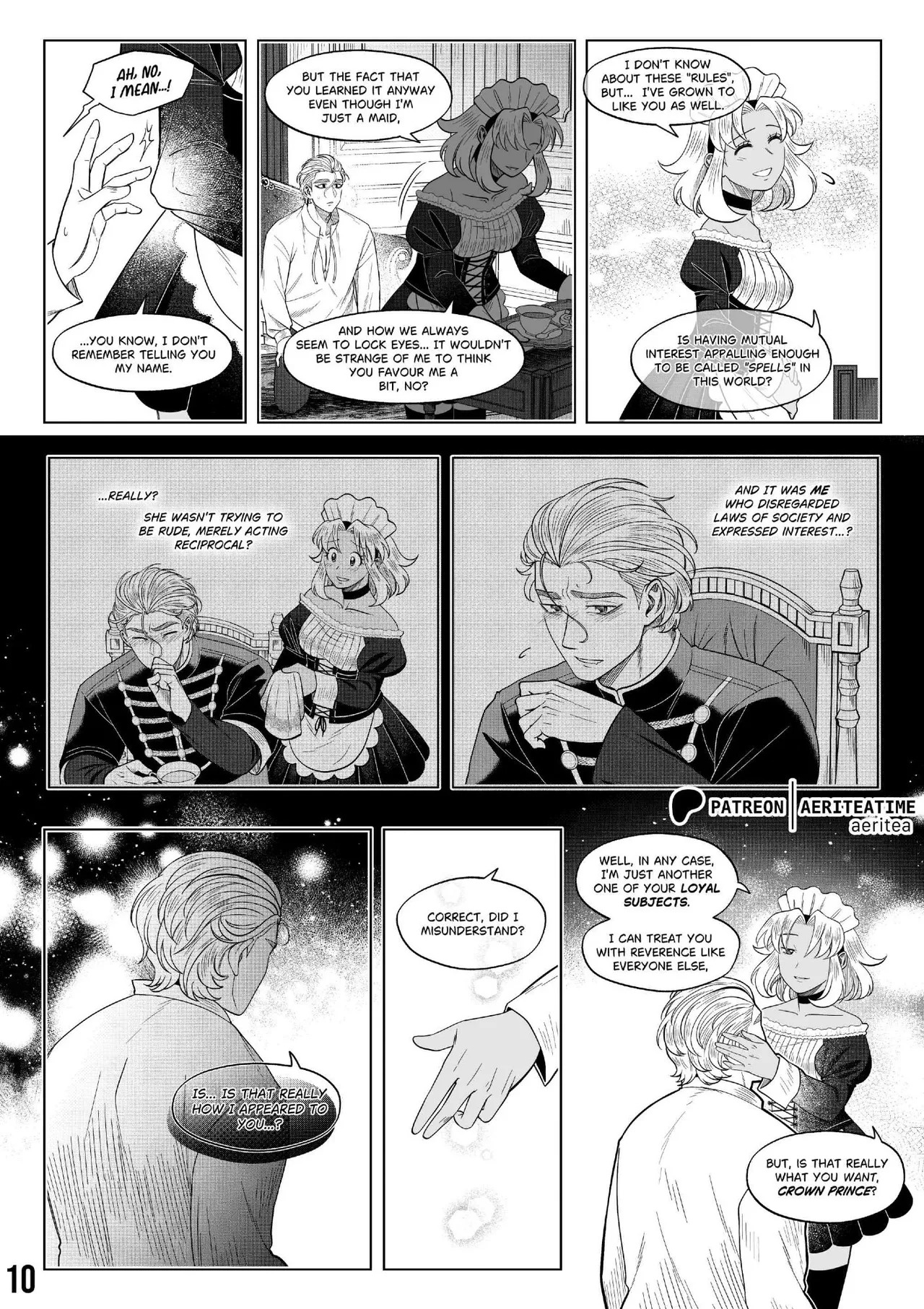 [aeritea] Otome Isekai: The Incompetent Competent Prince Wants to Service the Maid From Another World?! - Page 10