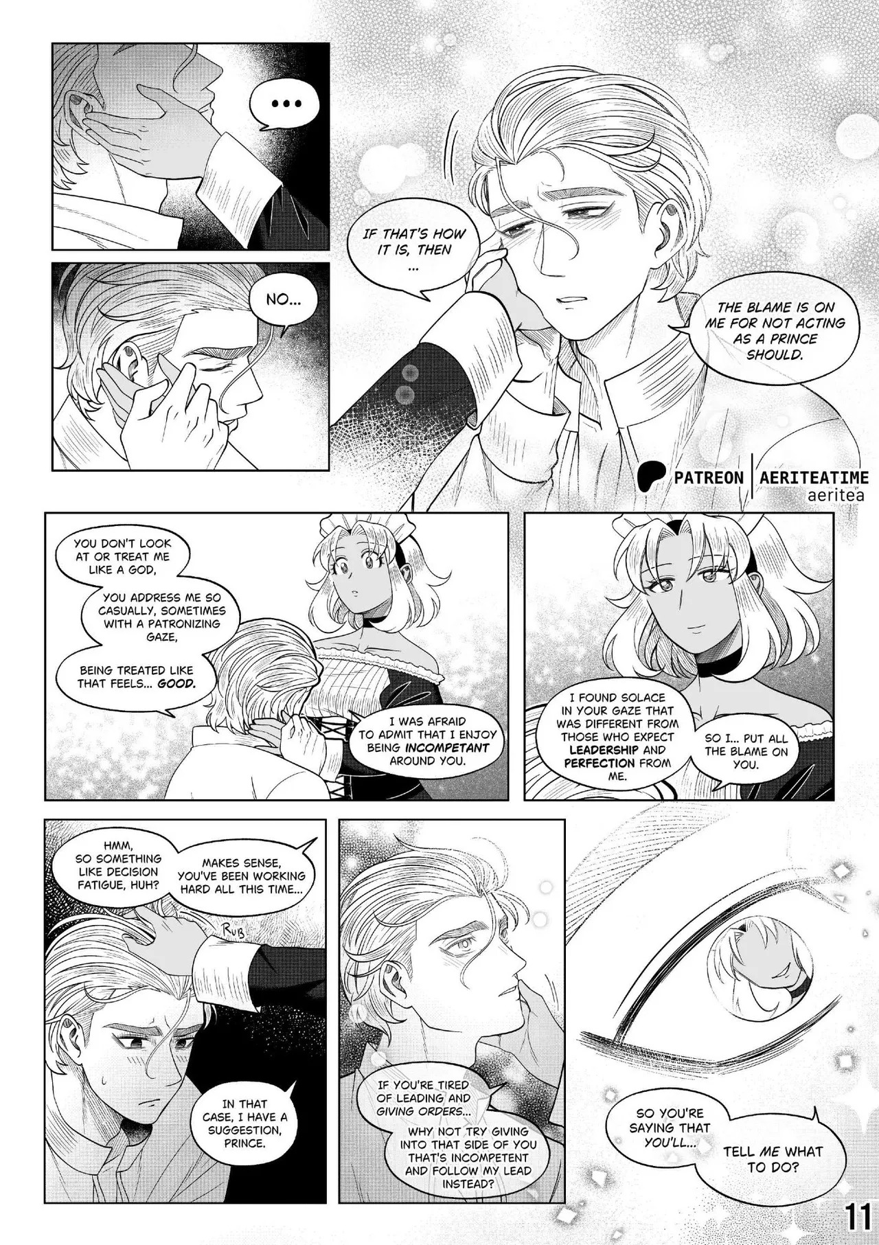 [aeritea] Otome Isekai: The Incompetent Competent Prince Wants to Service the Maid From Another World?! - Page 11