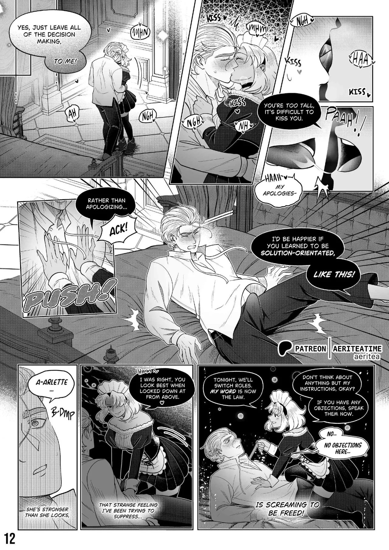 [aeritea] Otome Isekai: The Incompetent Competent Prince Wants to Service the Maid From Another World?! - Page 12