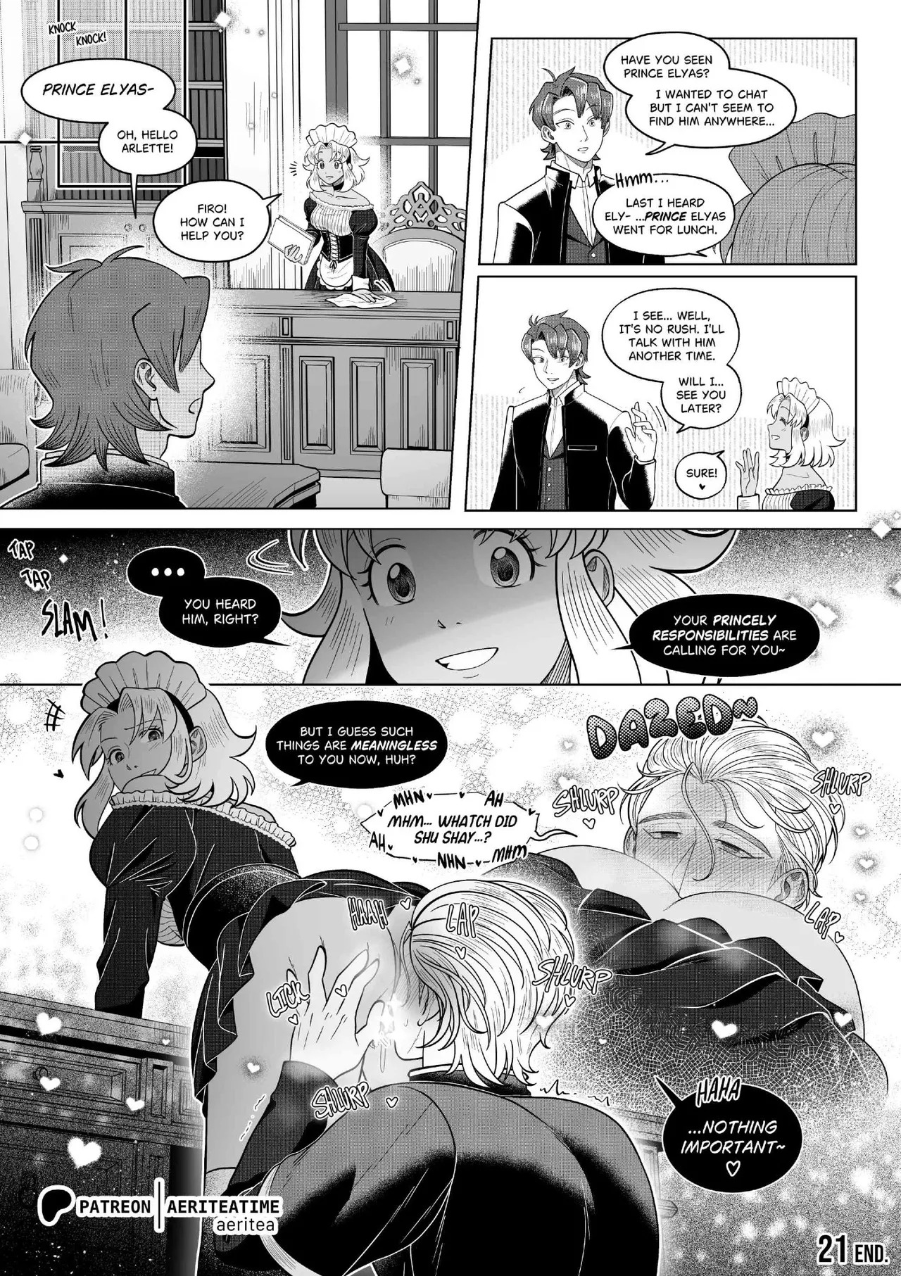 [aeritea] Otome Isekai: The Incompetent Competent Prince Wants to Service the Maid From Another World?! - Page 21