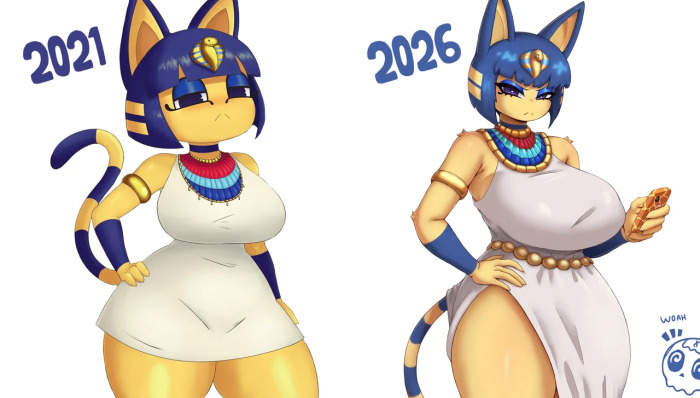 [Gammainks] Ankha Bond Level Remake (Ongoing)