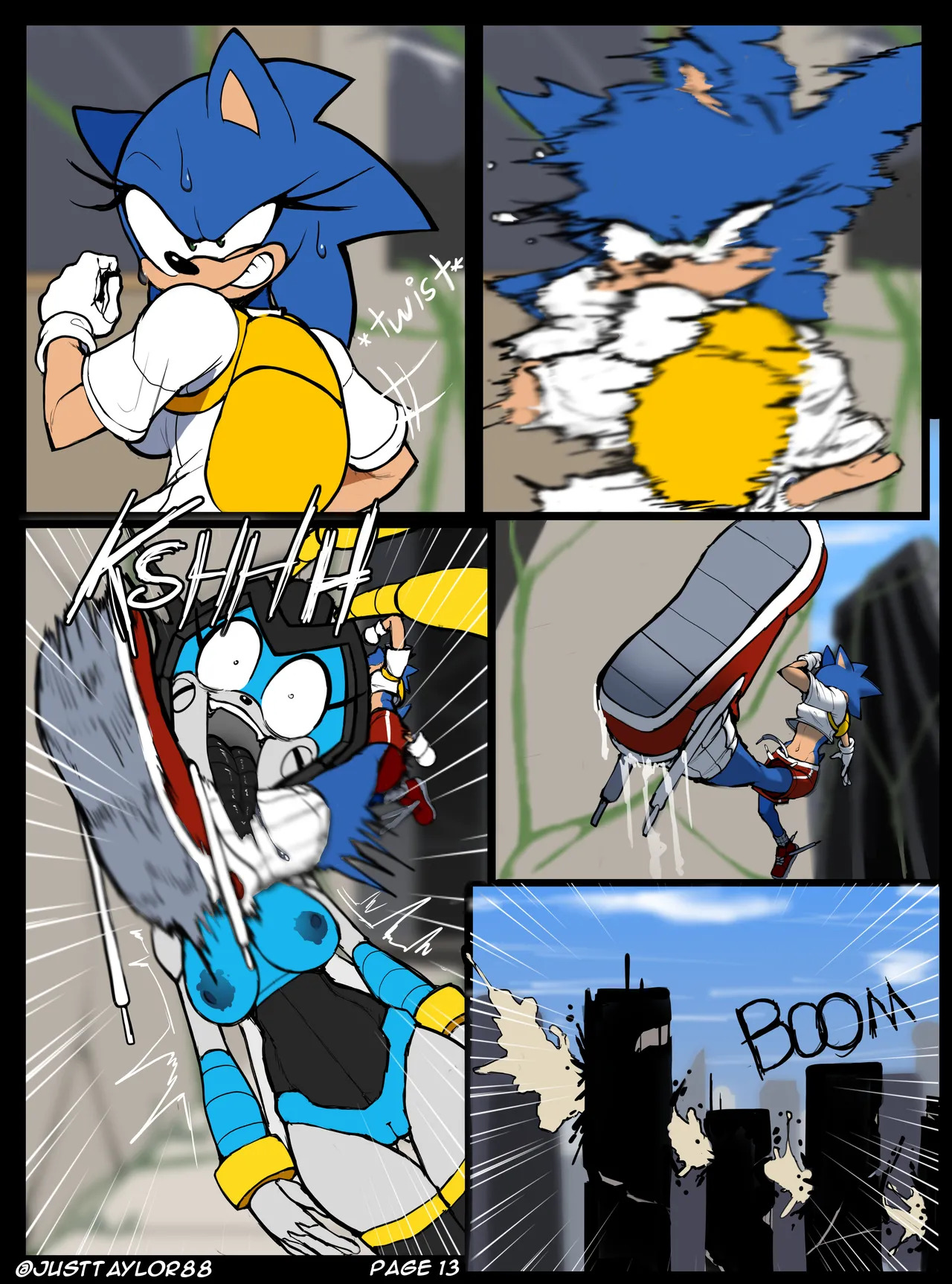 [JustTaylor (Natethecat24/TaylorTheFox24)] South Island Daily 2 (Ongoing) - Page 15