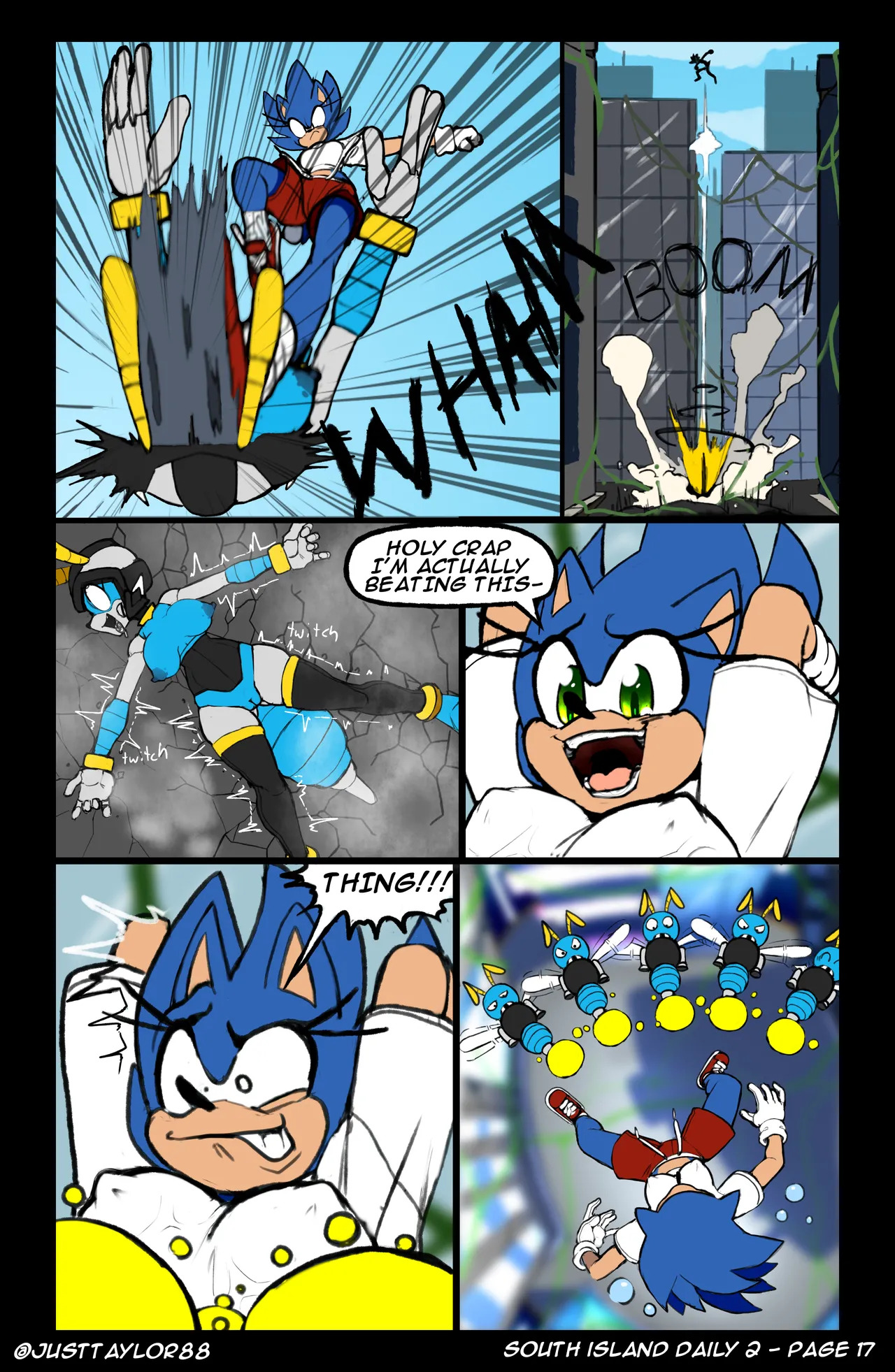 [JustTaylor (Natethecat24/TaylorTheFox24)] South Island Daily 2 (Ongoing) - Page 18