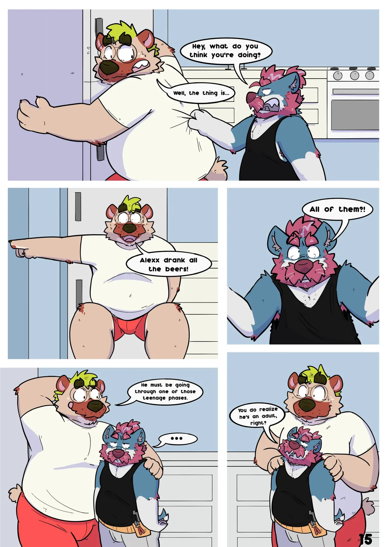 [AlexxElQuejumbroso] Just one more drink (ongoing) - Page 16