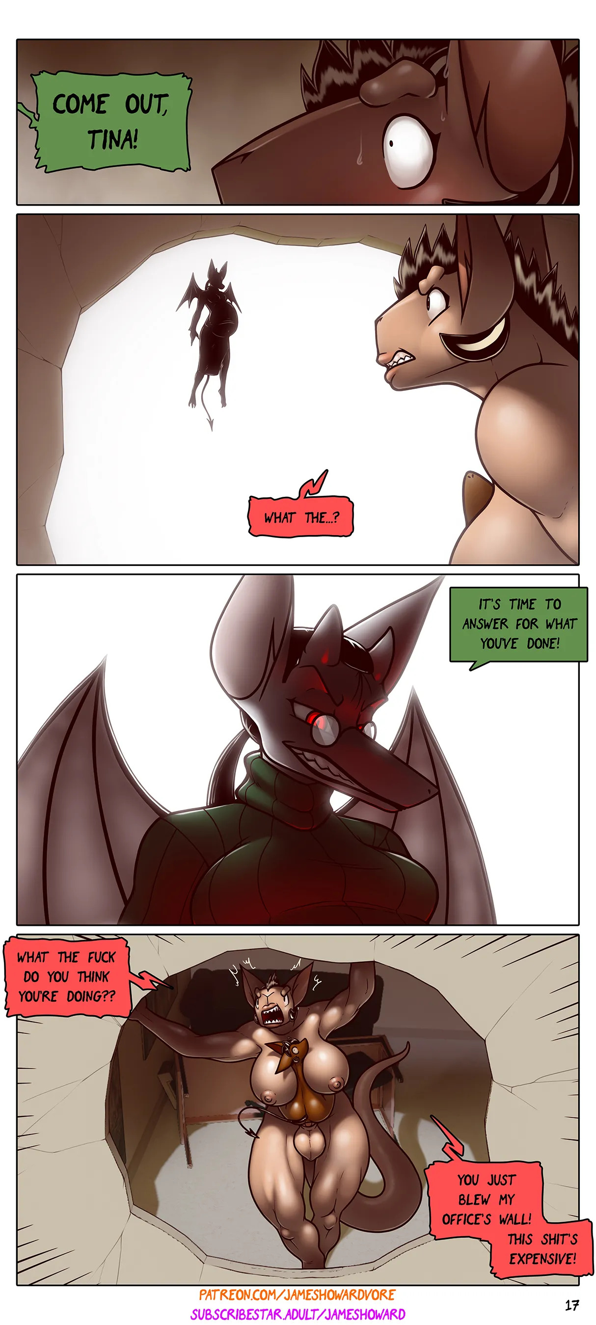 [James Howard] Vore Story- Chapter 8: Mommy Issues 2(WIP) - Page 17