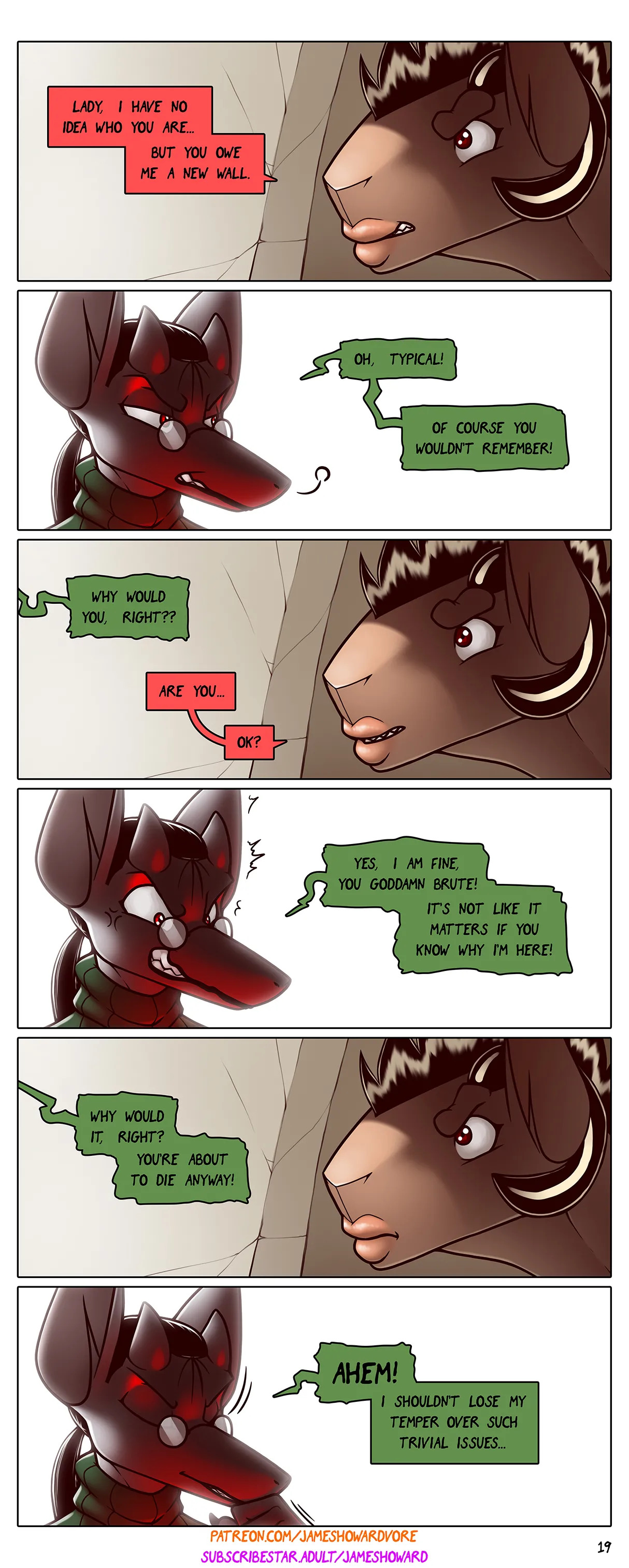 [James Howard] Vore Story- Chapter 8: Mommy Issues 2(WIP) - Page 19