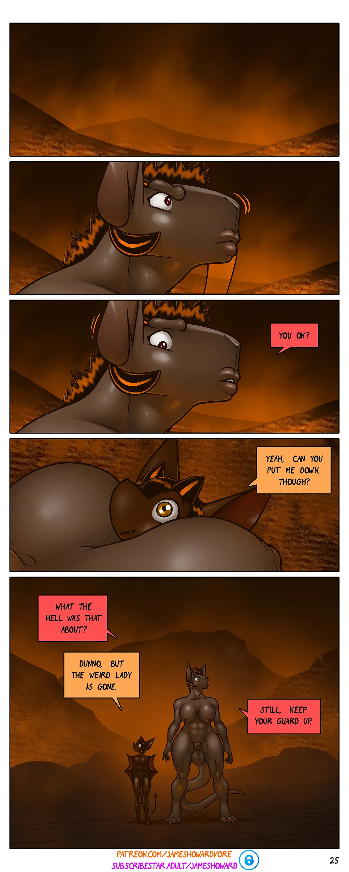 [James Howard] Vore Story- Chapter 8: Mommy Issues 2(WIP) - Page 25