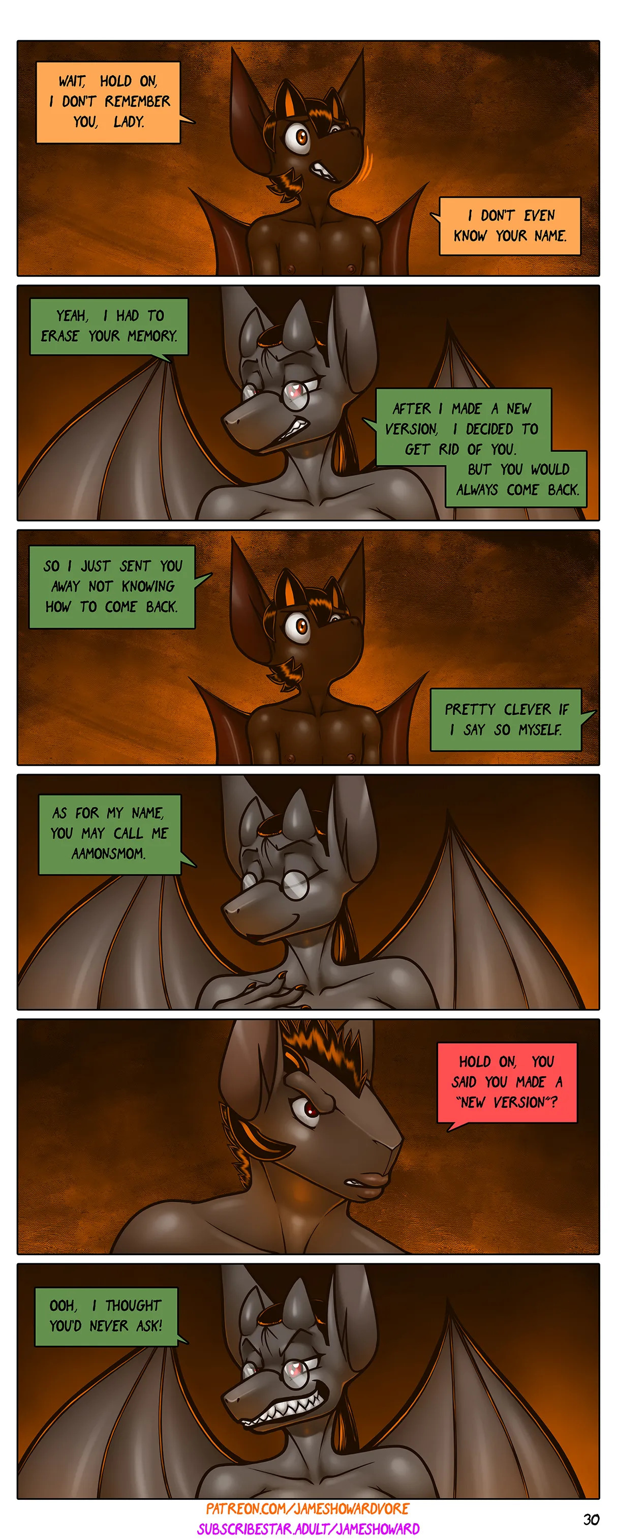[James Howard] Vore Story- Chapter 8: Mommy Issues 2(WIP) - Page 30