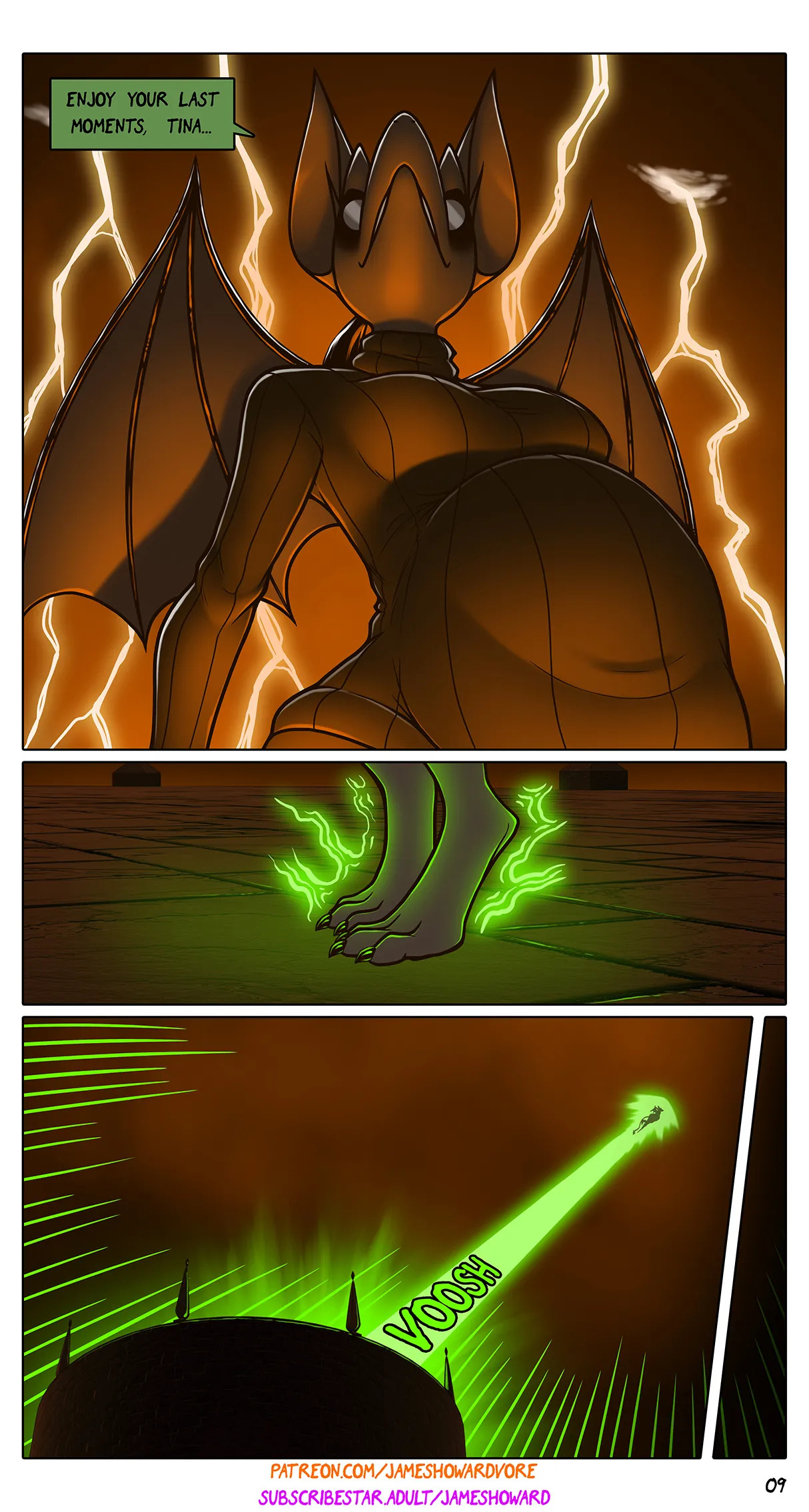 [James Howard] Vore Story- Chapter 8: Mommy Issues 2(WIP) - Page 9
