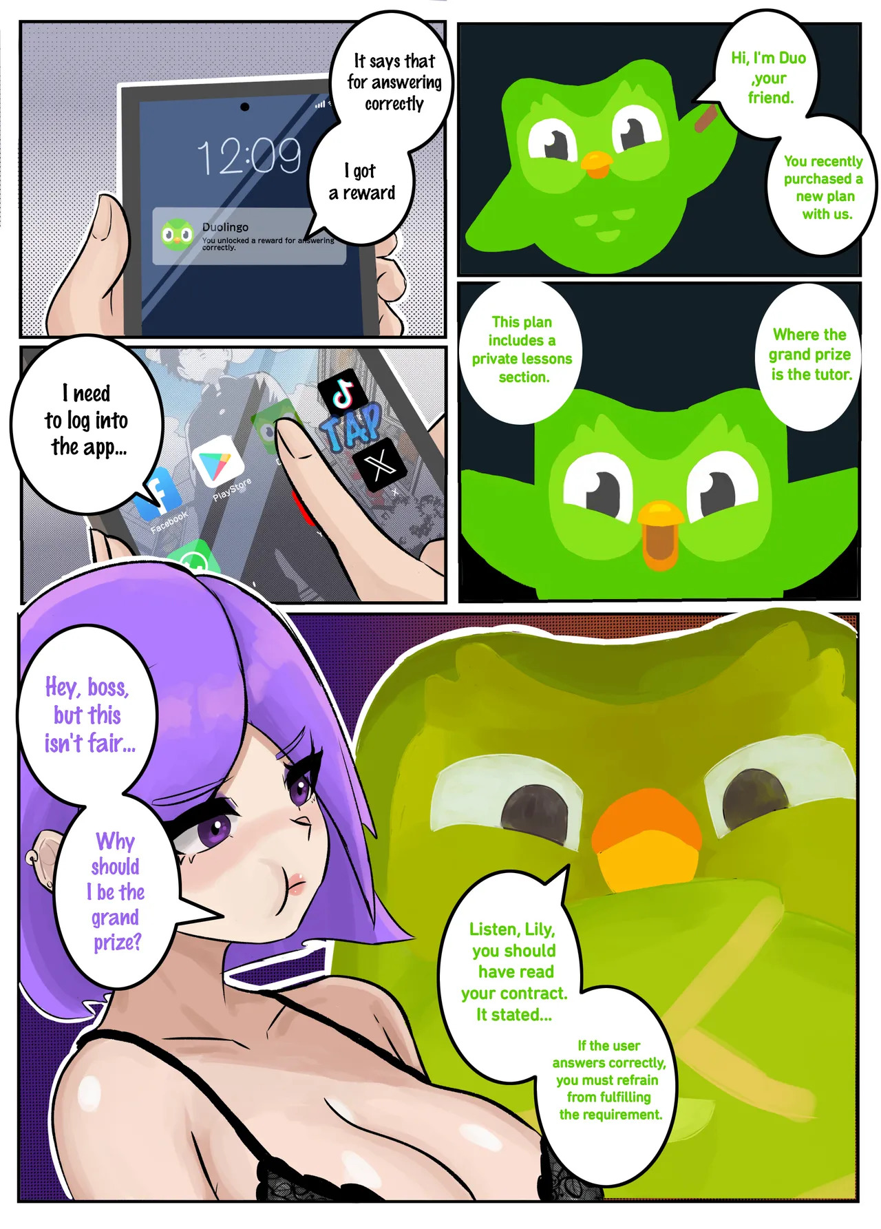 [SrM4nny] Lessons with Lily [Ongoing] - Page 12