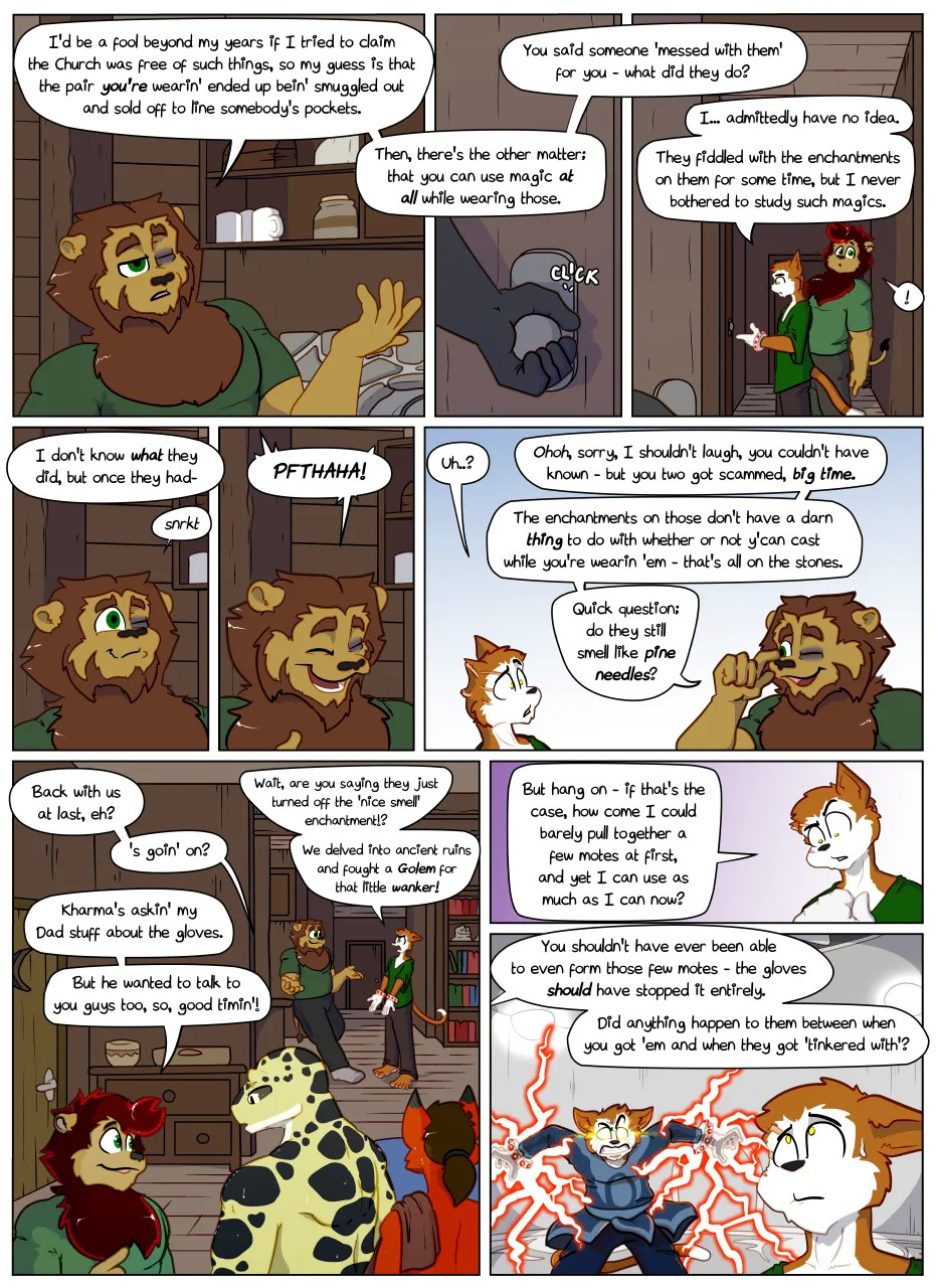 [Reyn Goldfur] Caves and Critters: Chapter 12 - Page 34