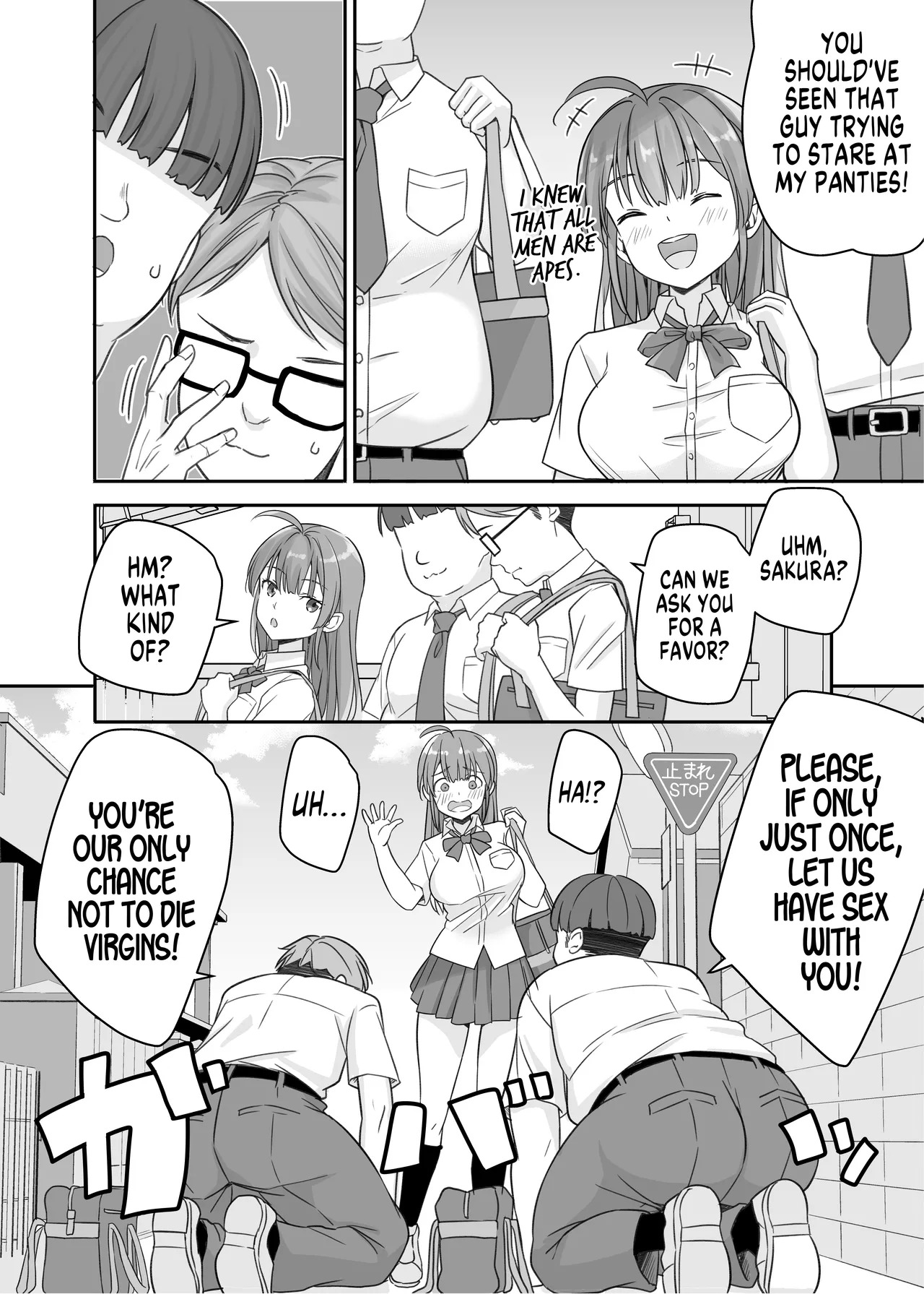[Naruchikukai (Naruchiku)] Teihen no Boku ga TS tta node Dosukebe Sex o Yattemita | The Loser Me Got Turned Into a Girl, so I Tried Having Degenerate Sex [English] [GTF] [Digital] - Page 8