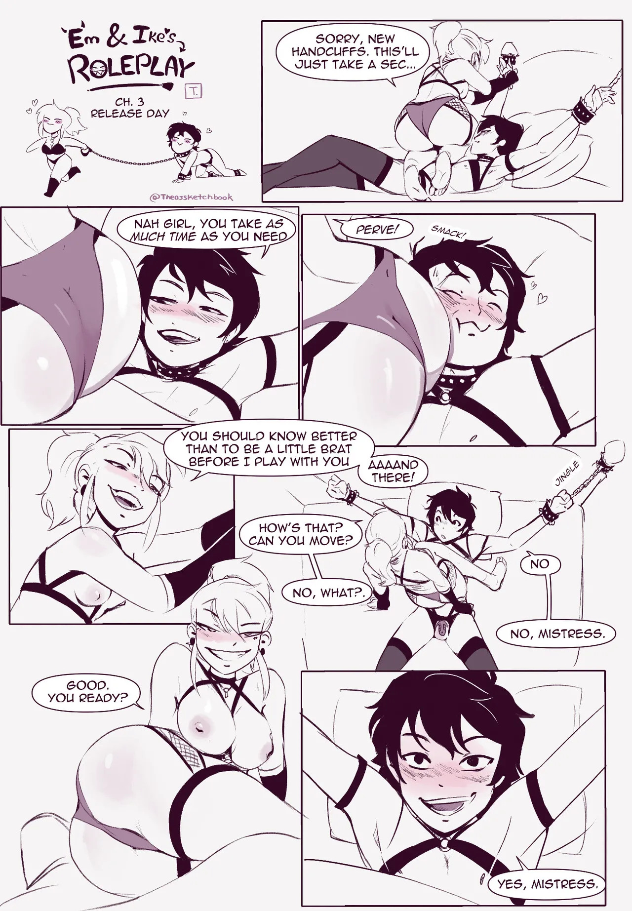 [Theo Draws] Em and Ike's Roleplay - Page 12