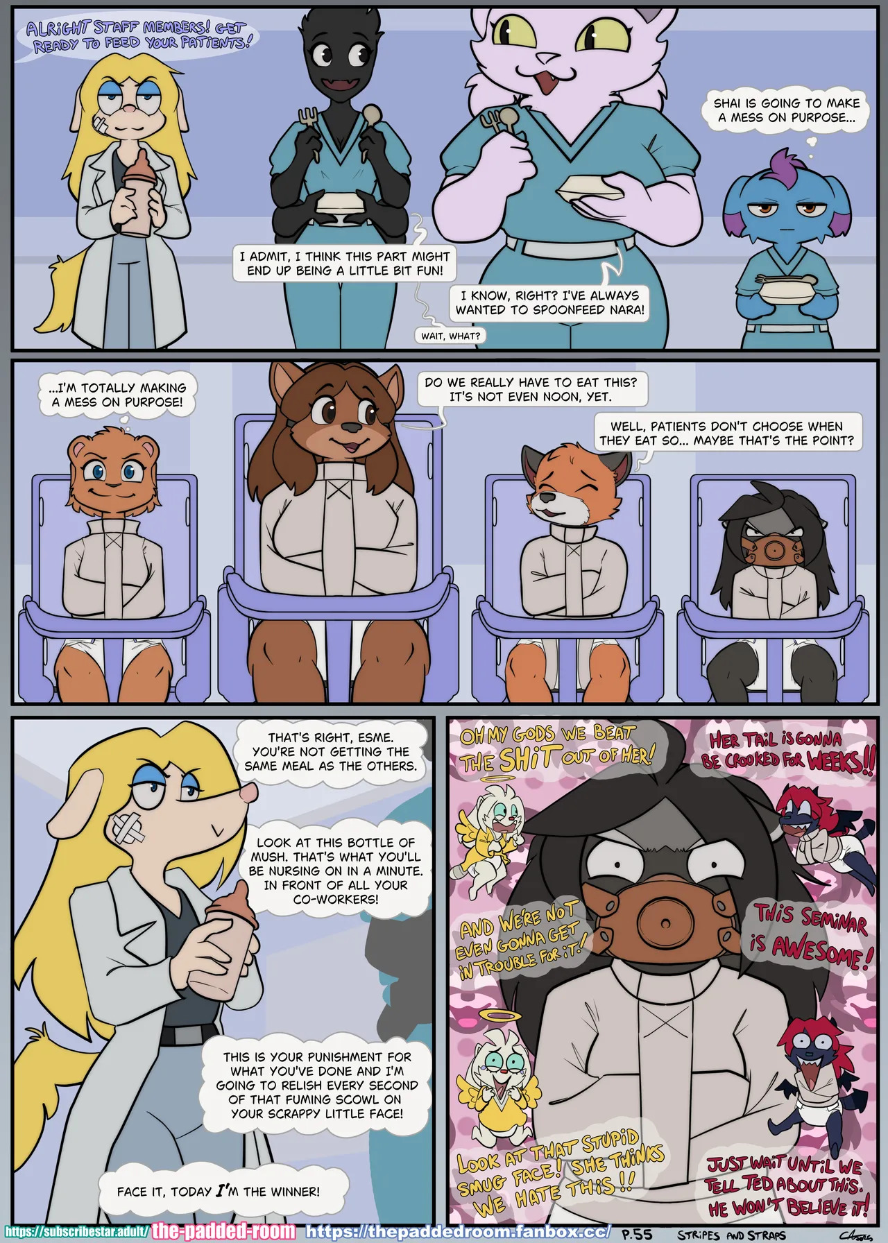 [The Padded Room - Carotte666] - Stripes and Straps (Ongoing) [+ Extras] - Page 55
