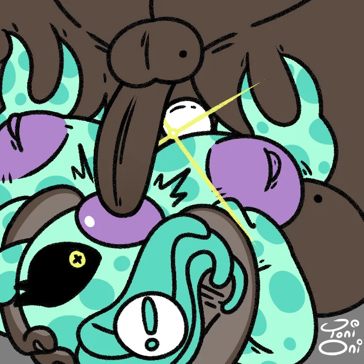 [ToniOniBony] Allan and X'tra 🤓👽 (OC By Tonionibony) - Page 14