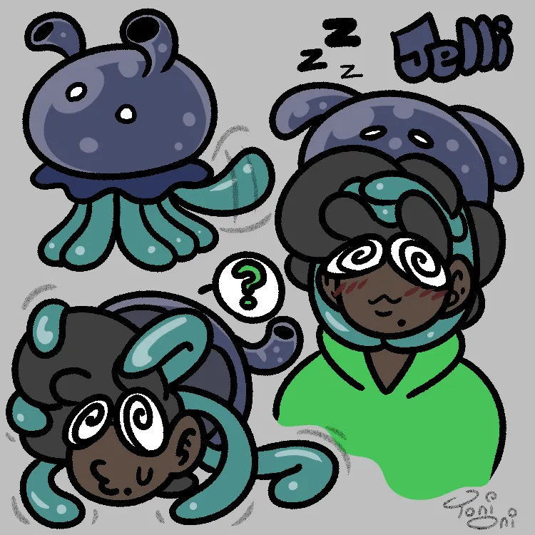 [ToniOniBony] Allan and X'tra 🤓👽 (OC By Tonionibony) - Page 19